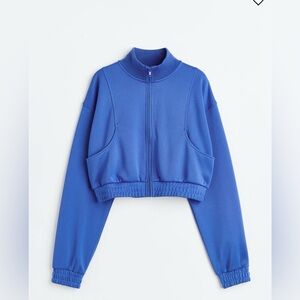 H&M Blue Bomber Jacket